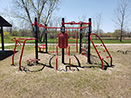 Daubendiek Park fitness unit Jefferson IA