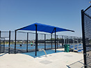 NWHS Tennis Courts Shade Structure Wakee, IA